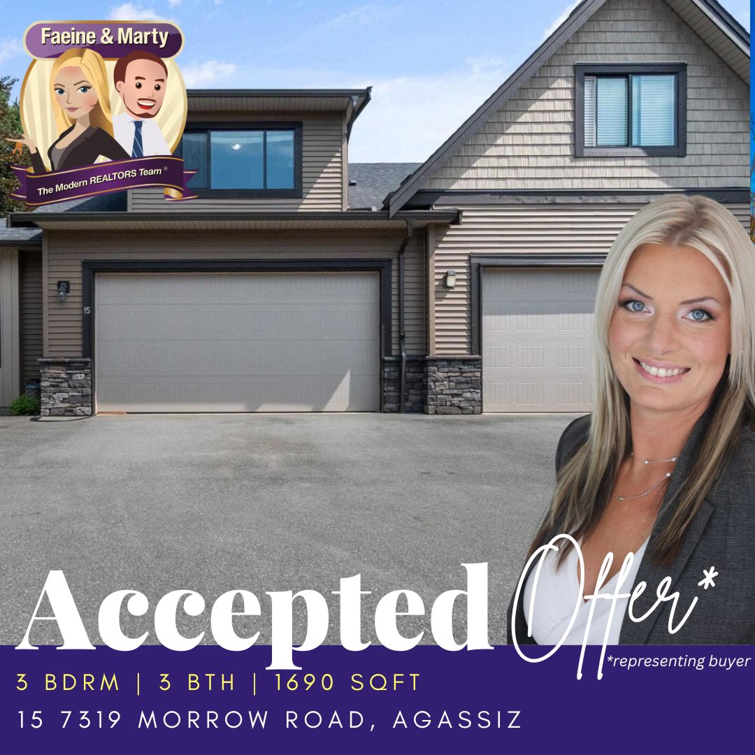 Accepted Offer - 15 7319 Morrow Road, Agassiz